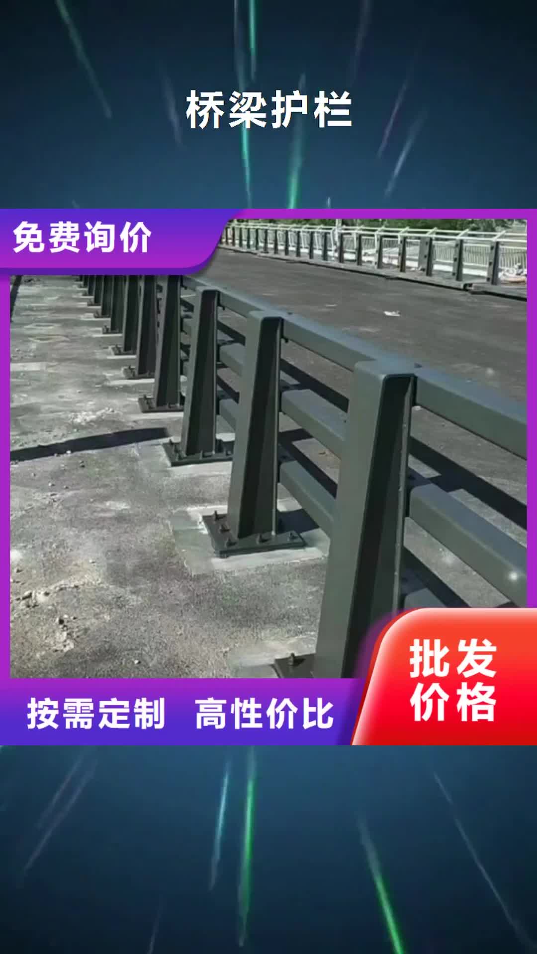 【榆林 桥梁护栏,不锈钢河道护栏可定制】