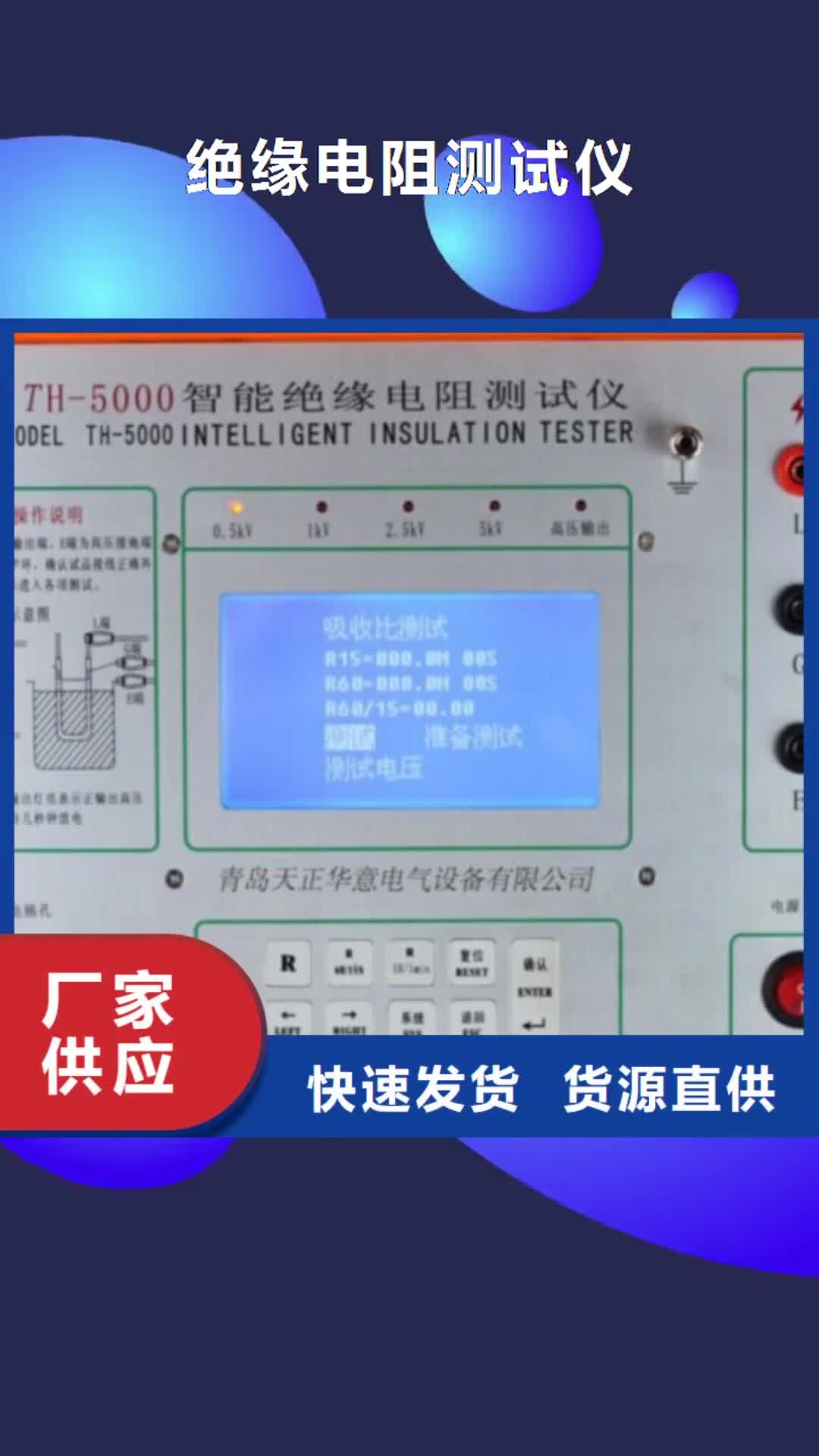 安阳 绝缘电阻测试仪-【录波分析仪】质优价廉