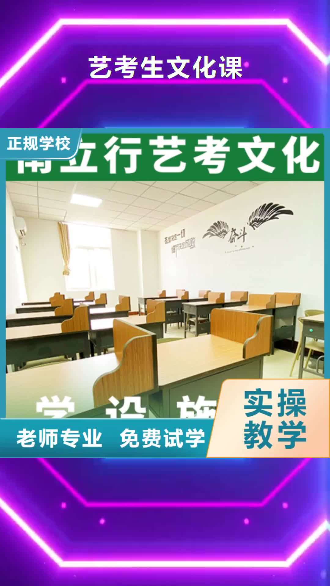 江苏 艺考生文化课正规学校